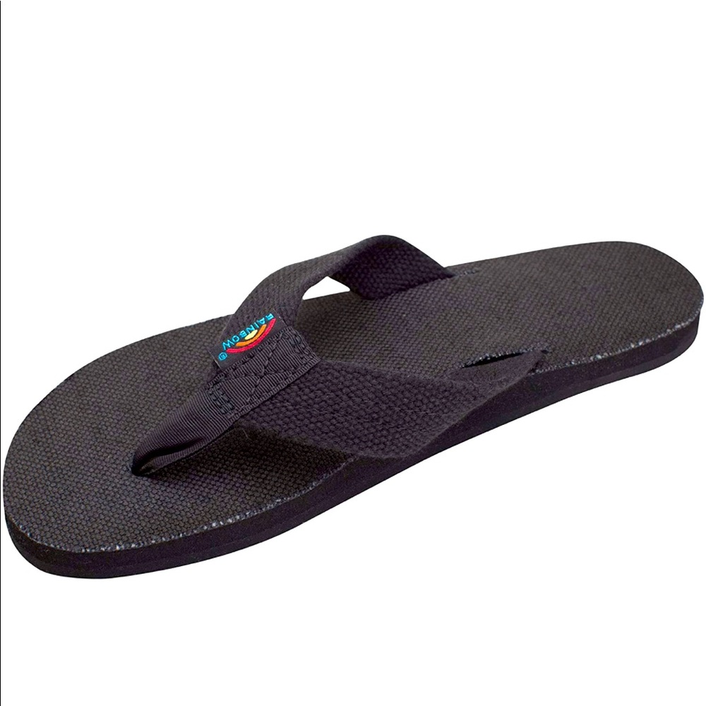 [Rainbow] Women’s single layer hemp flip flop, 7